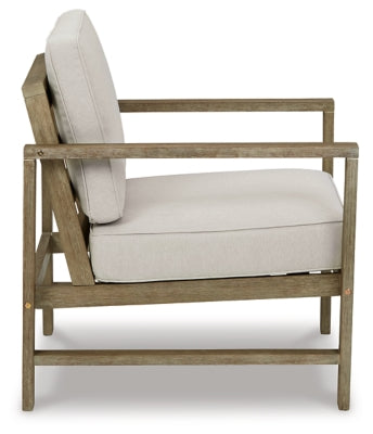 Ashley Signature Design Fynnegan Lounge Chair with Cushion (Set of 2) Light Brown P349-820