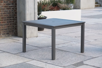 Ashley Signature Design Eden Town Outdoor Dining Table Gray P358-615