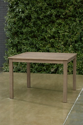 Ashley Signature Design Aria Plains Outdoor Dining Table Brown P359-615