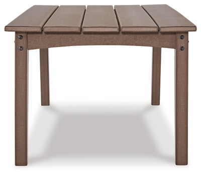 Ashley Signature Design Emmeline Outdoor Coffee Table Brown P420-701