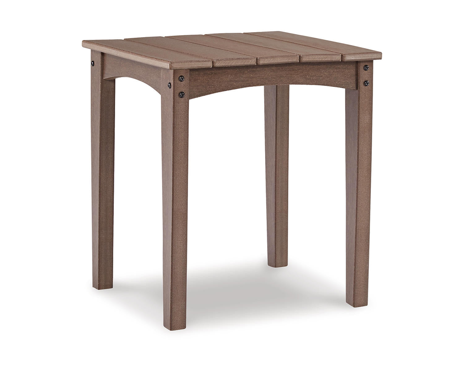 Ashley Signature Design Emmeline Outdoor End Table Brown/Beige P420-702