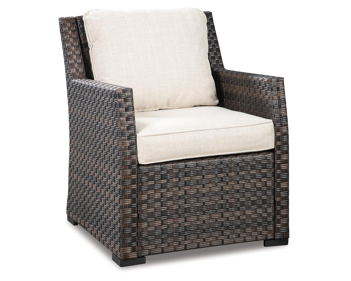 Ashley Signature Design Easy Isle Lounge Chair with Cushion Black/Gray;White P455-820