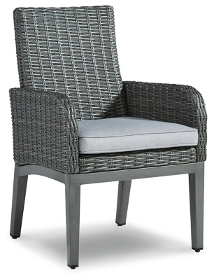 Ashley Signature Design Elite Park Arm Chair with Cushion (Set of 2) Gray P518-601A