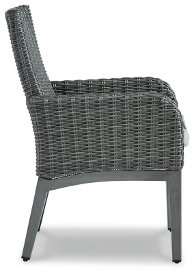 Ashley Signature Design Elite Park Arm Chair with Cushion (Set of 2) Gray P518-601A