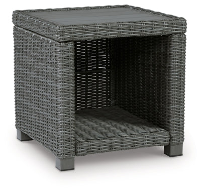 Ashley Signature Design Elite Park Outdoor End Table Gray P518-702