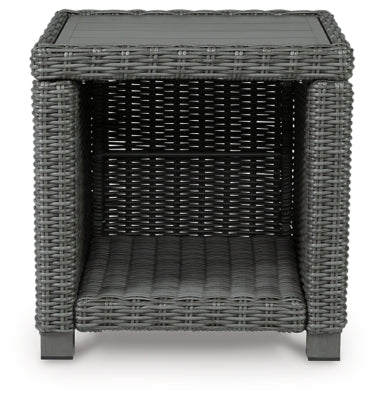 Ashley Signature Design Elite Park Outdoor End Table Gray P518-702