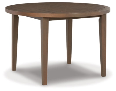 Ashley Signature Design Germalia Outdoor Dining Table Brown P730-615