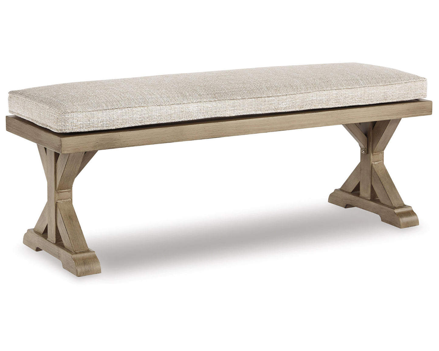 Ashley Signature Design Beachcroft Bench with Cushion Brown/Beige P791-600