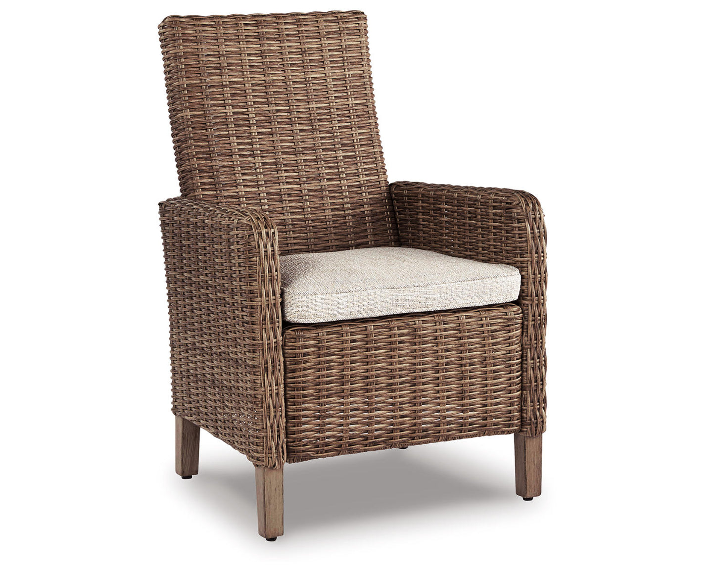 Ashley Signature Design Beachcroft Arm Chair with Cushion (Set of 2) Brown/Beige P791-601A