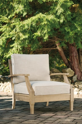 Ashley Signature Design Clare View Lounge Chair with Cushion Beige P801-820