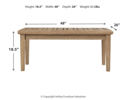 Ashley Signature Design Gerianne Coffee Table Grayish Brown P805-701