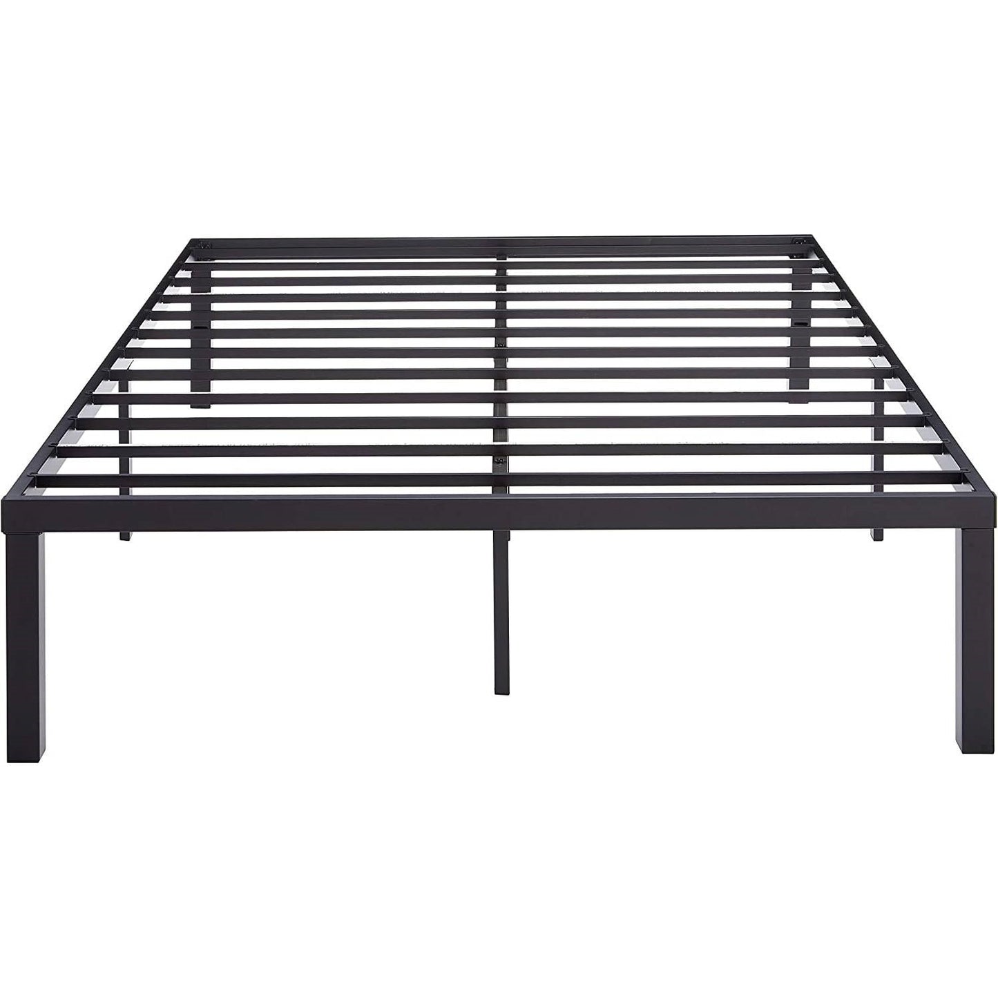 Queen size Modern 16-inch Heavy Steel Metal Platform Bed Frame