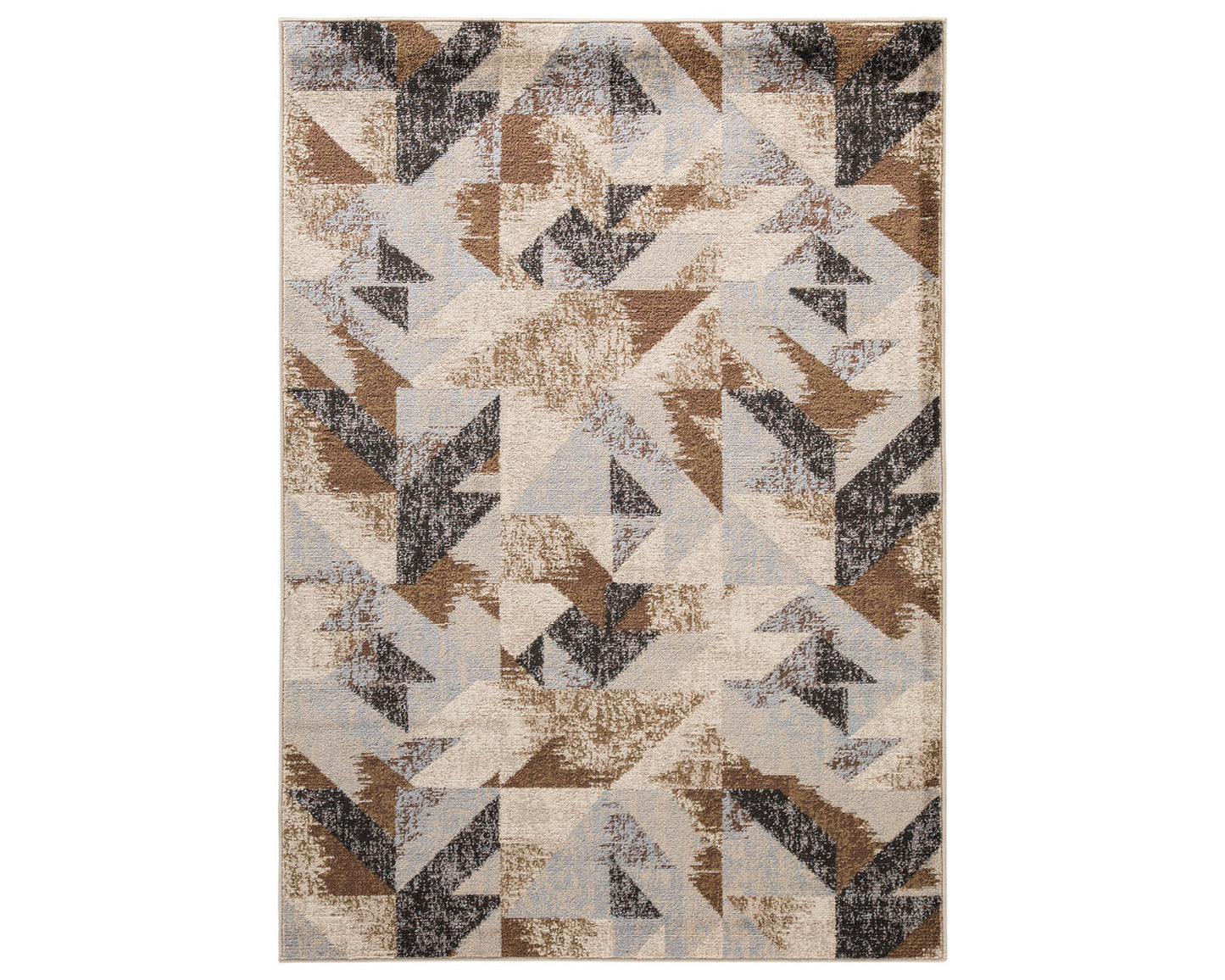 Ashley Signature Design Jun 5' x 6'7" Rug Black/Gray;Brown/Beige R401982