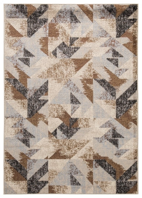 Ashley Signature Design Jun 5' x 6'7" Rug Multi R401982