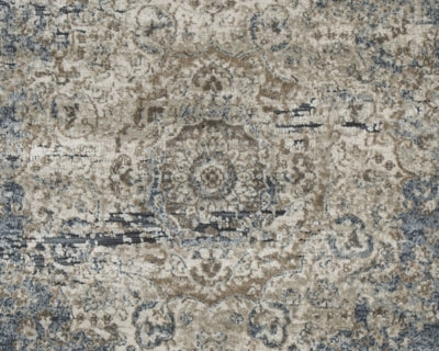 Ashley Signature Design South 8' x 10' Rug Blue/Beige R402721