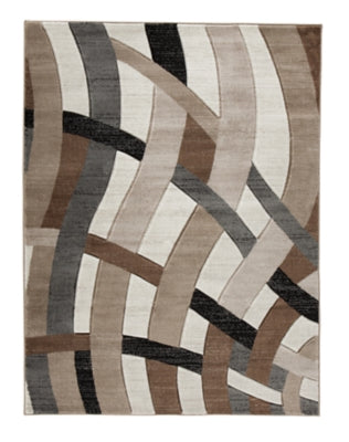 Ashley Signature Design Jacinth 5' x 6'7" Rug Multi R402922