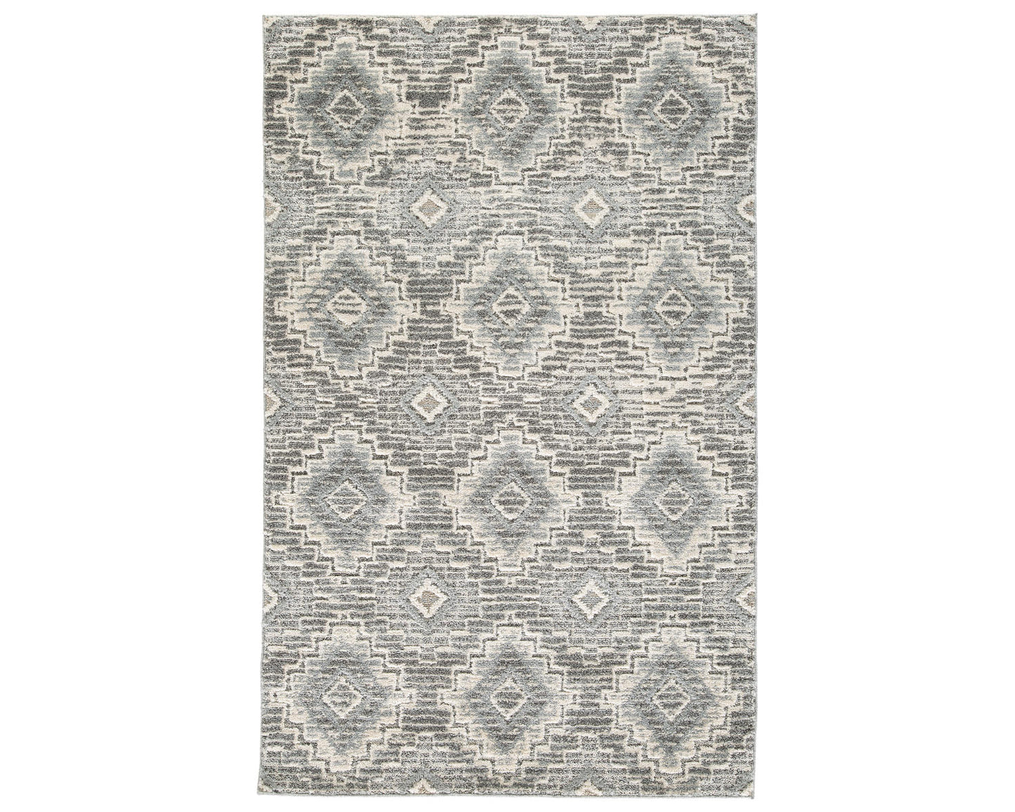 Ashley Signature Design Monwick Medium Rug Black/Gray;Brown/Beige R403742