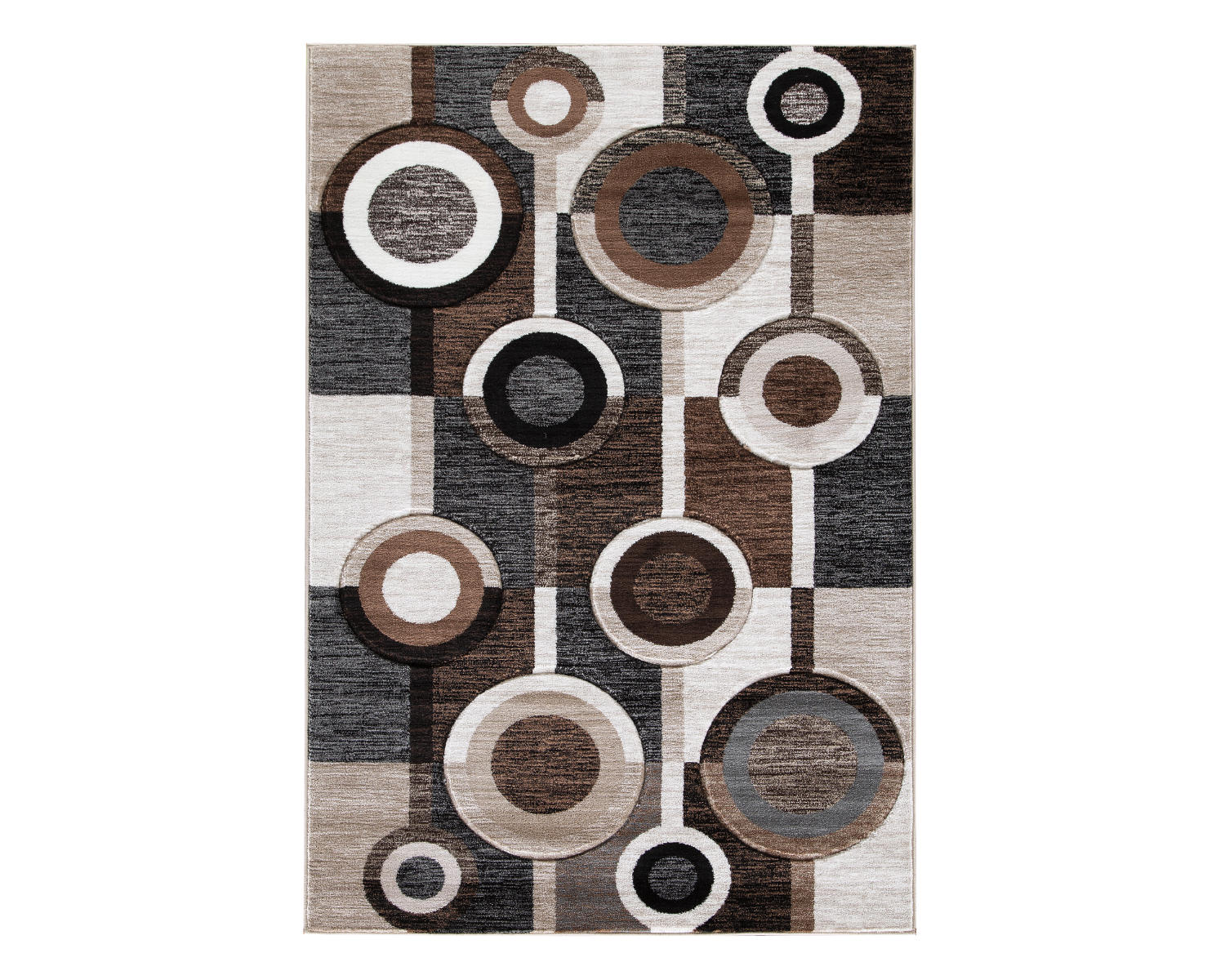 Ashley Signature Design Guintte 5' x 6'7" Rug White;Black/Gray;Brown/Beige R403972