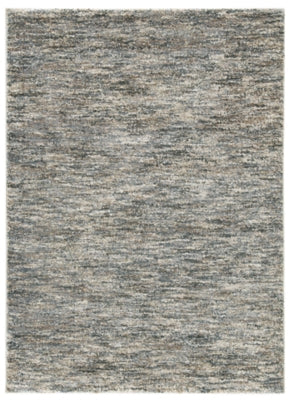 Ashley Signature Design Marnin 7'10" x 10' Rug Tan/Blue/Cream R404121