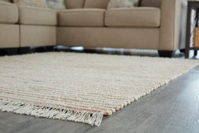 Ashley Signature Design Millennium Medium Rug Natural/Cream R404592