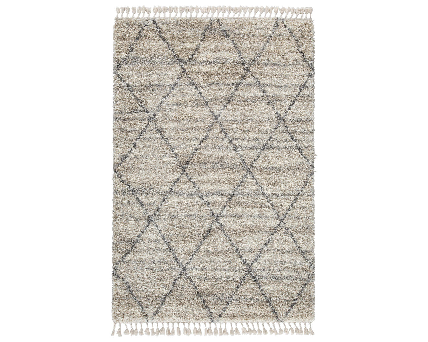 Ashley Signature Design Abdalah 5' x 7' Rug Black/Gray;Brown/Beige;White R404622