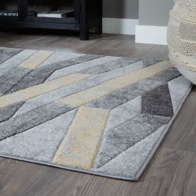 Ashley Signature Design Wittson Large Rug Beige/Gray R404961