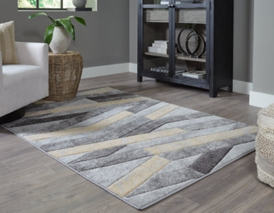 Ashley Signature Design Wittson Large Rug Beige/Gray R404961