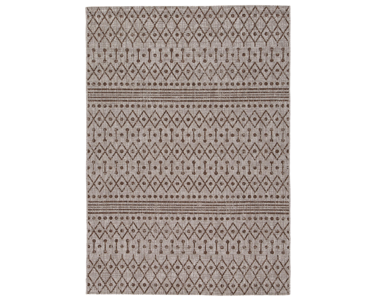 Ashley Signature Design Dubot Large Rug White;Black/Gray;Brown/Beige R405011