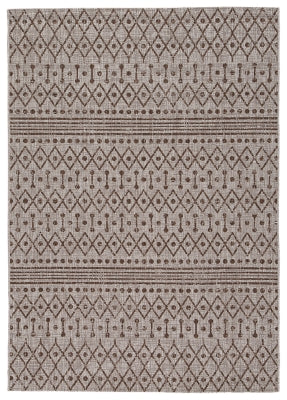 Ashley Signature Design Dubot Medium Rug Tan/Brown/White R405012