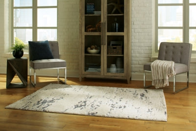 Ashley Signature Design Addylin Large Rug Cream/Charcoal R405201