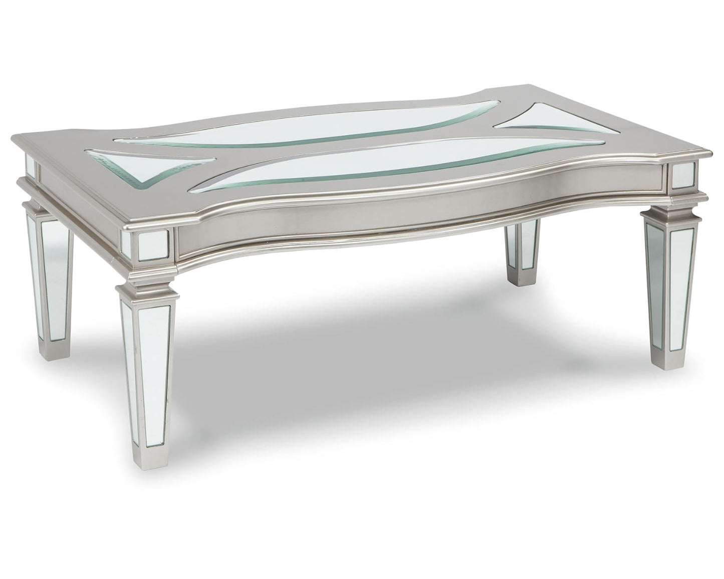 Ashley Signature Design Tessani Coffee Table Silver T099-1