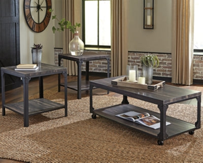 Ashley Signature Design Jandoree Table (Set of 3) Brown/Black T108-13