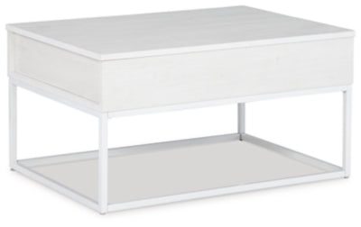 Ashley Signature Design Deznee Lift Top Coffee Table White T162-9