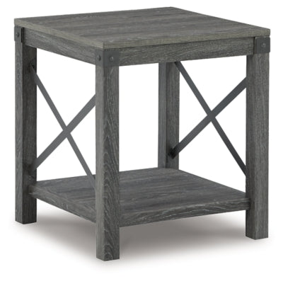 Ashley Signature Design Freedan End Table Grayish Brown T175-2