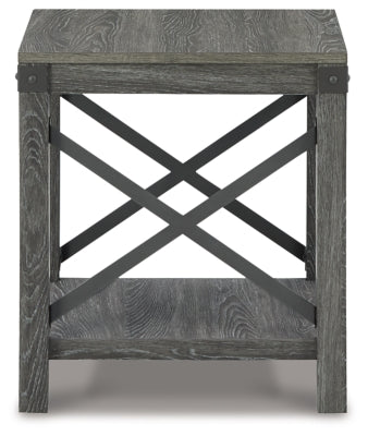 Ashley Signature Design Freedan End Table Grayish Brown T175-2