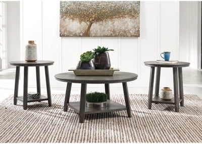 Ashley Signature Design Caitbrook Table (Set of 3) Gray T188-13