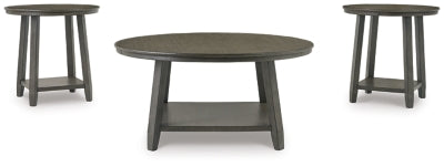 Ashley Signature Design Caitbrook Table (Set of 3) Gray T188-13