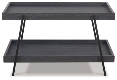 Ashley Signature Design Yarlow Coffee Table Black T215-1