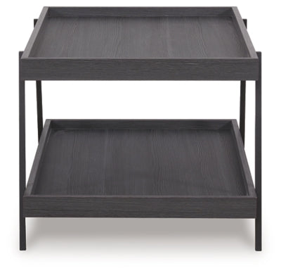 Ashley Signature Design Yarlow Coffee Table Black T215-1