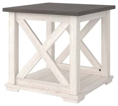 Ashley Signature Design Dorrinson End Table Two-tone T287-2