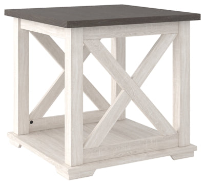 Ashley Signature Design Dorrinson End Table Two-tone T287-2