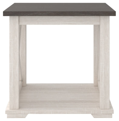 Ashley Signature Design Dorrinson End Table Two-tone T287-2