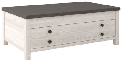 Ashley Signature Design Dorrinson Coffee Table with Lift Top Two-tone T287-9