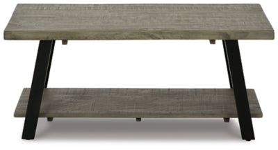 Ashley Signature Design Brennegan Coffee Table Gray/Black T323-1