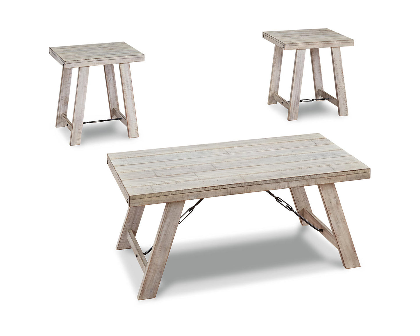 Ashley Signature Design Carynhurst Table (Set of 3) White T356-13