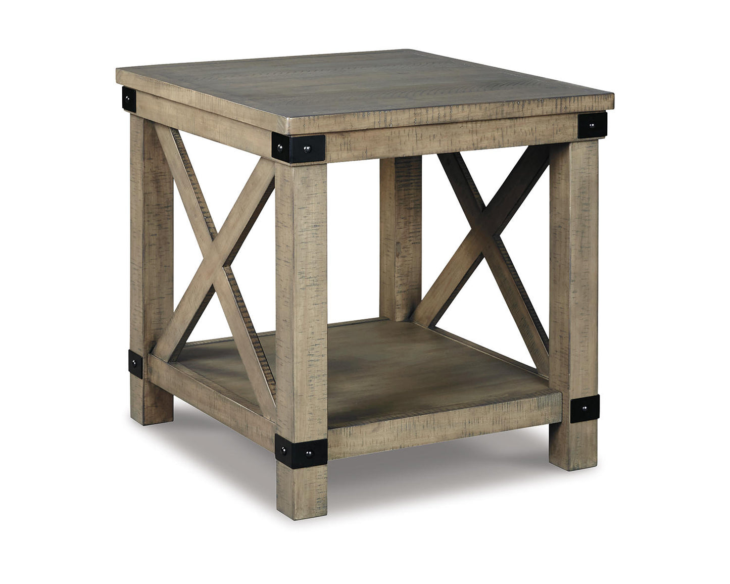 Ashley Signature Design Aldwin End Table Black/Gray T457-3