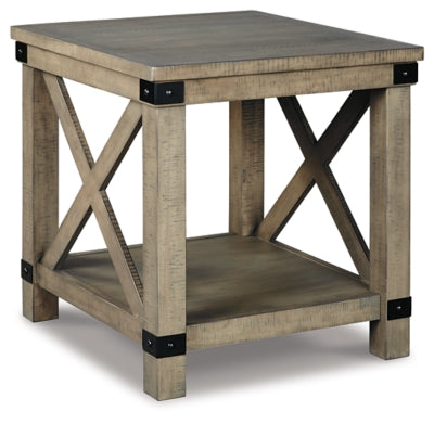 Ashley Signature Design Aldwin End Table Gray T457-3