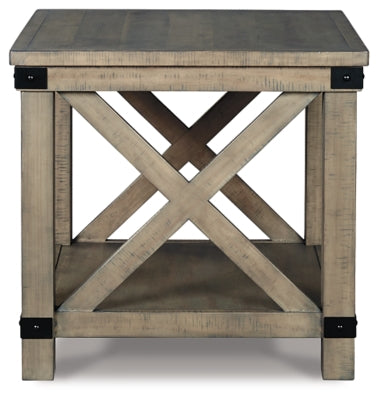 Ashley Signature Design Aldwin End Table Gray T457-3