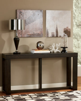 Ashley Signature Design Watson Sofa/Console Table Dark Brown T481-4