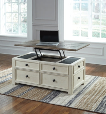 Ashley Signature Design Bolanburg Coffee Table with Lift Top Two-tone T637-20